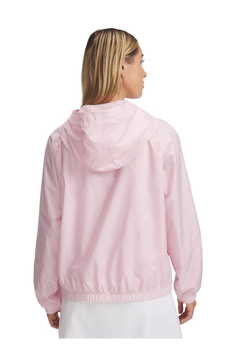 Cortaviento-mujer-UA-Rival-sport-rosado