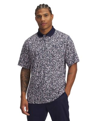 Polo manga corta Under Armour matchplay azul marino para hombre