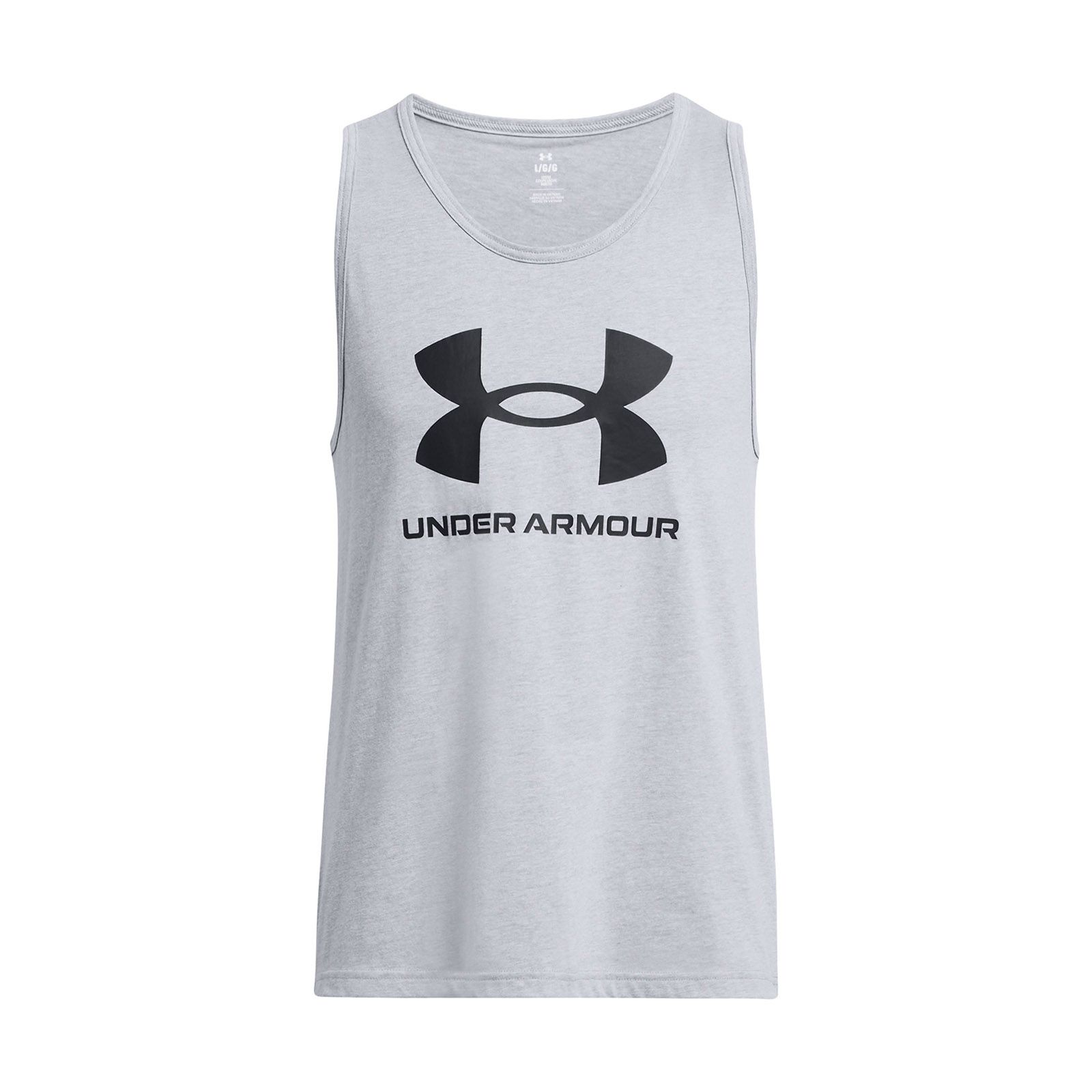 Polera sin mangas Under Armour Sportstyle gris para hombre