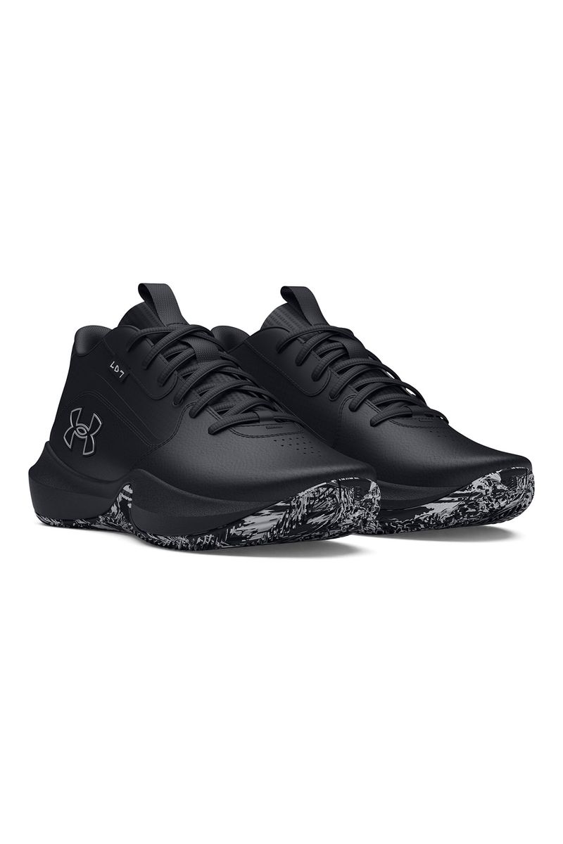 Zapatillas-unisex-UA-Lockdown-7-Basketball-negro