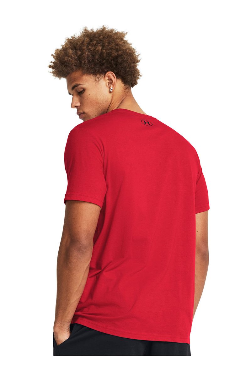 Polera-manga-corta-UA-foundation-rojo-para-hombre