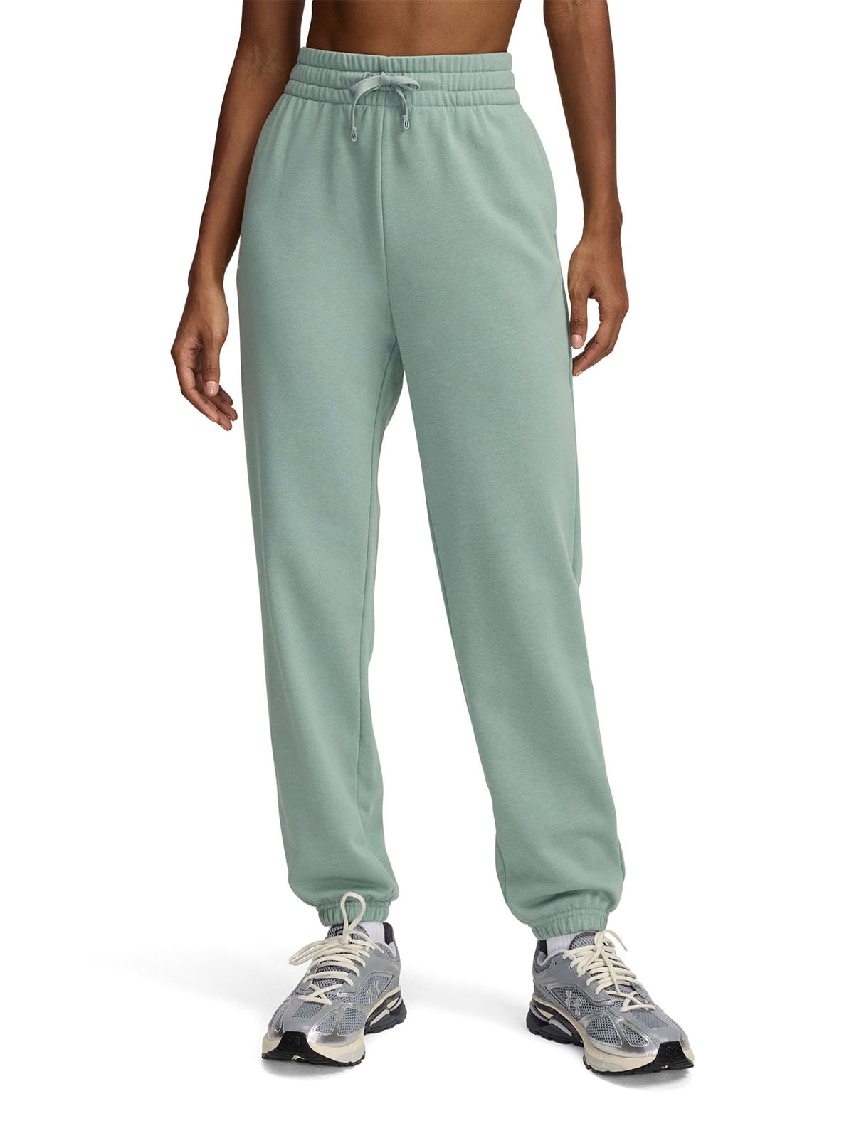 Jogger UA Rival terry verde para mujer