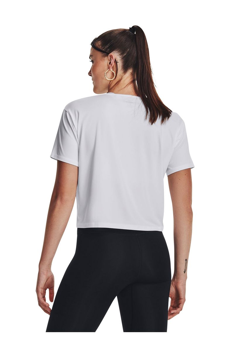 Polera-manga-corta-UA-motion-blanco-para-mujer