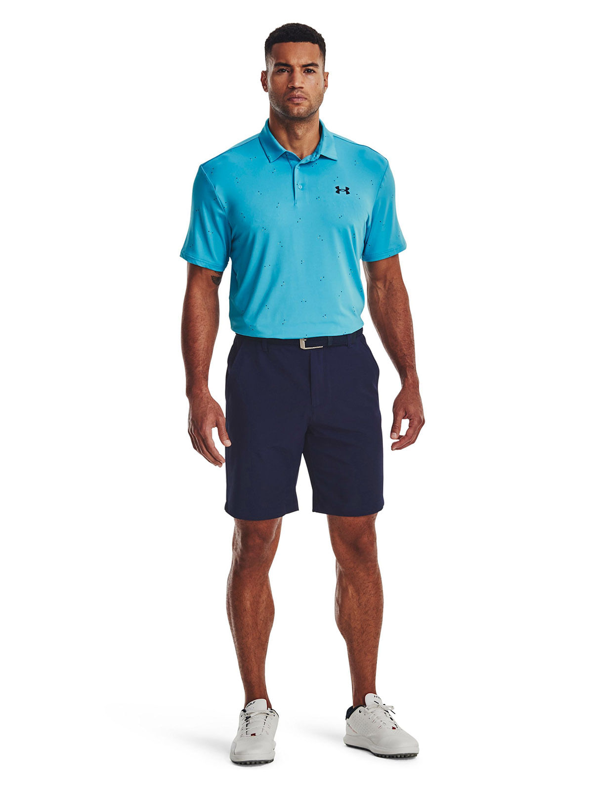 Shorts UA drive azul marino para hombre