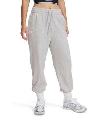 Jogger Under Armour Rival terry gris para mujer