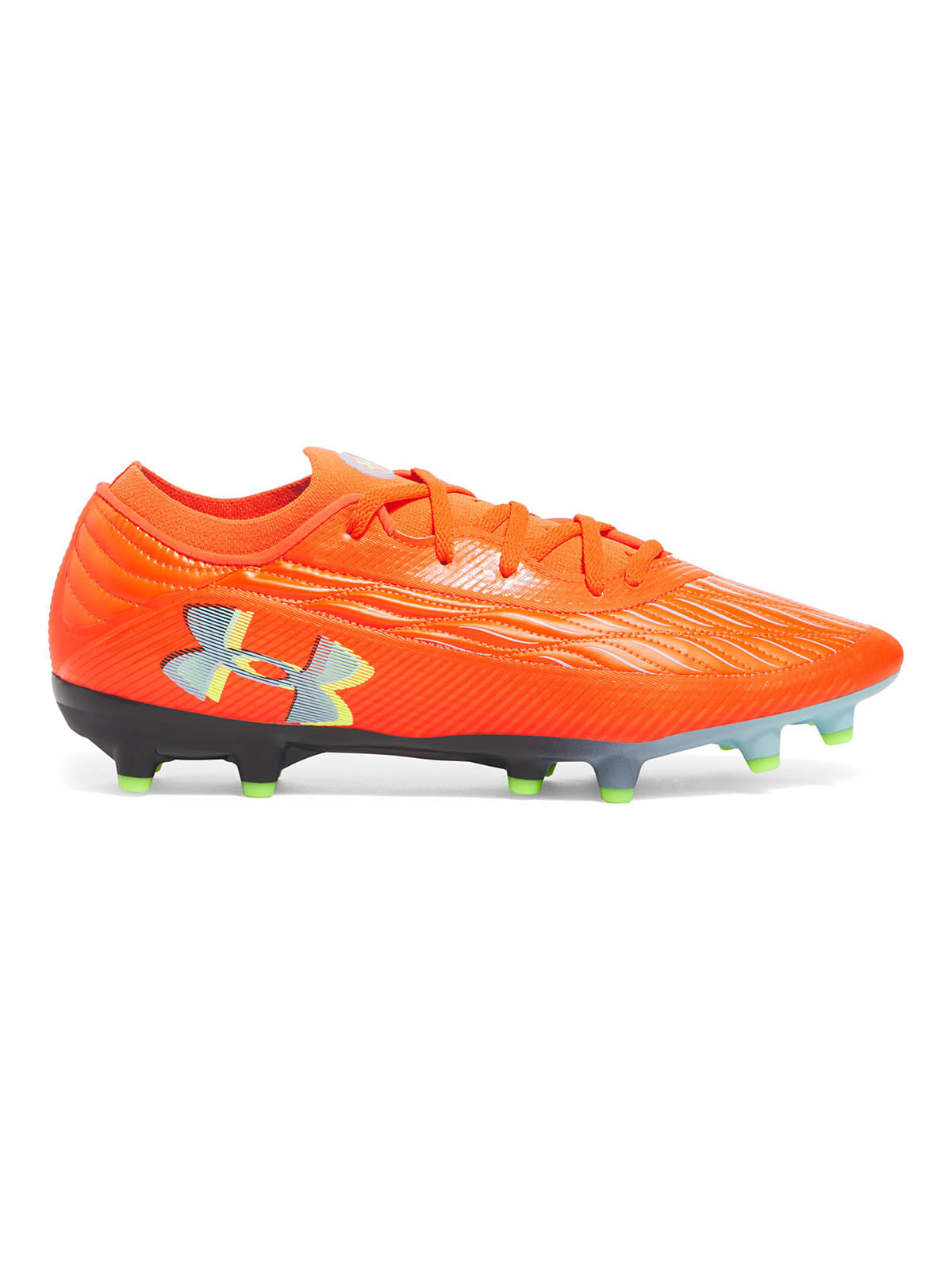 Zapatillas UA Magnético pro 4 fg Fútbol rojo