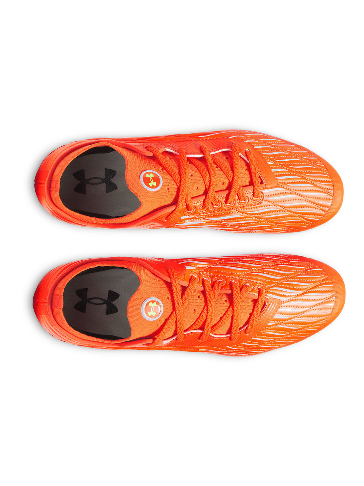 Zapatillas UA Magnético pro 4 fg Fútbol rojo