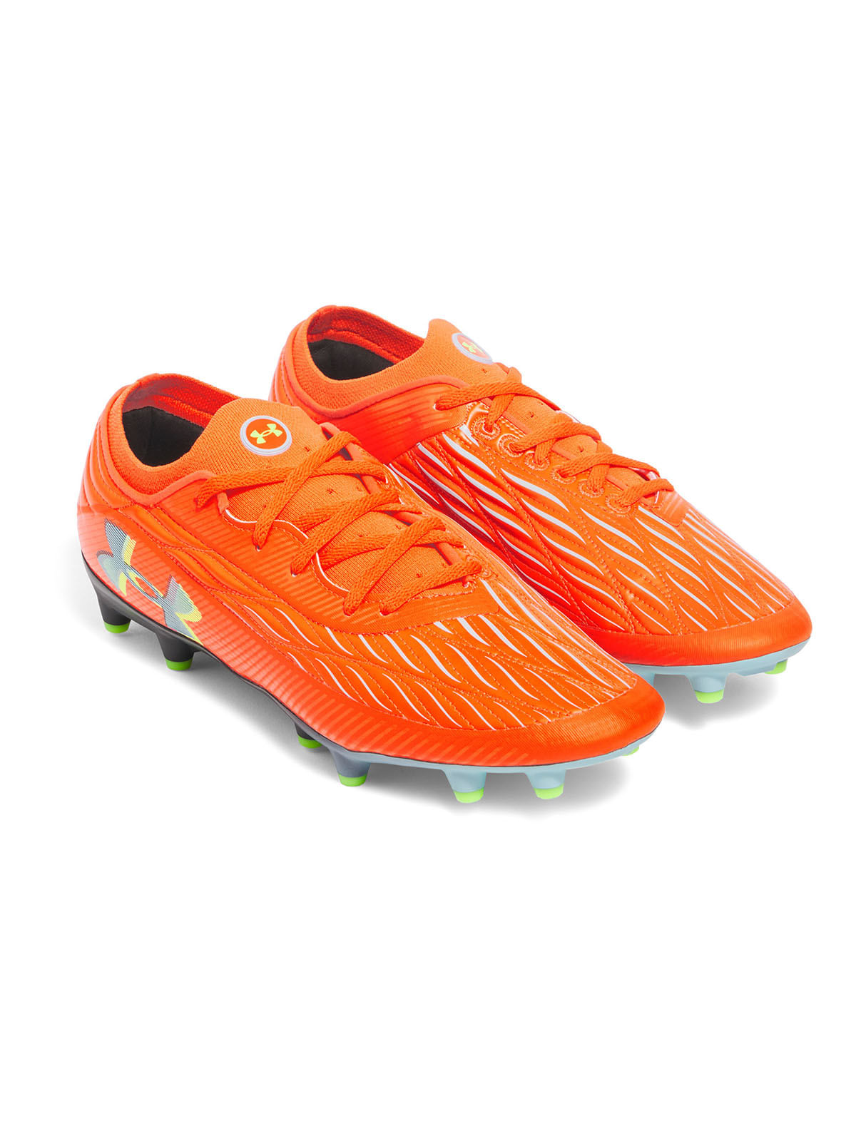 Zapatillas UA Magnético pro 4 fg Fútbol rojo