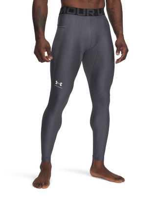 Primera capa inferior Heatgear gris para hombre Under Armour