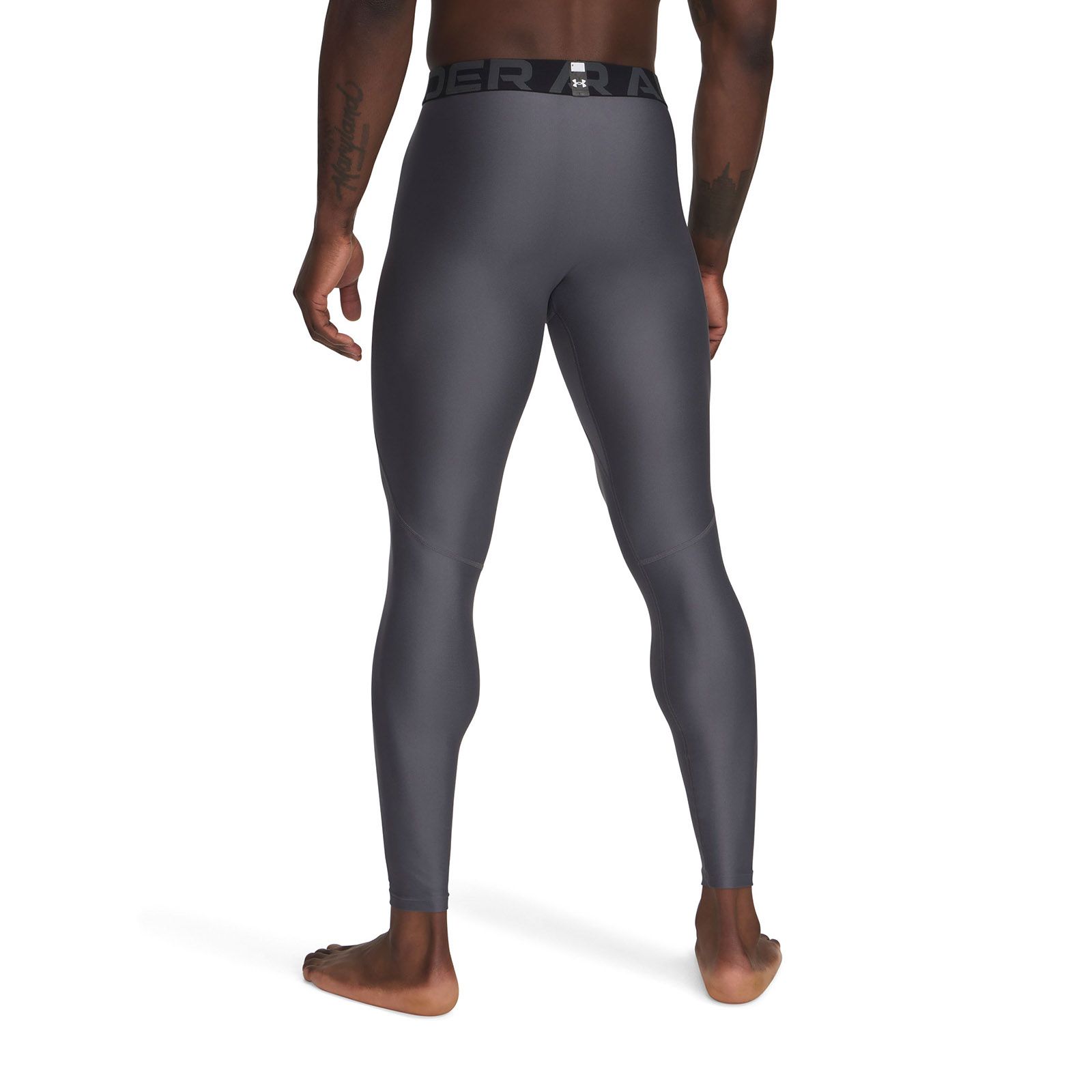 Primera capa inferior Heatgear gris para hombre Under Armour