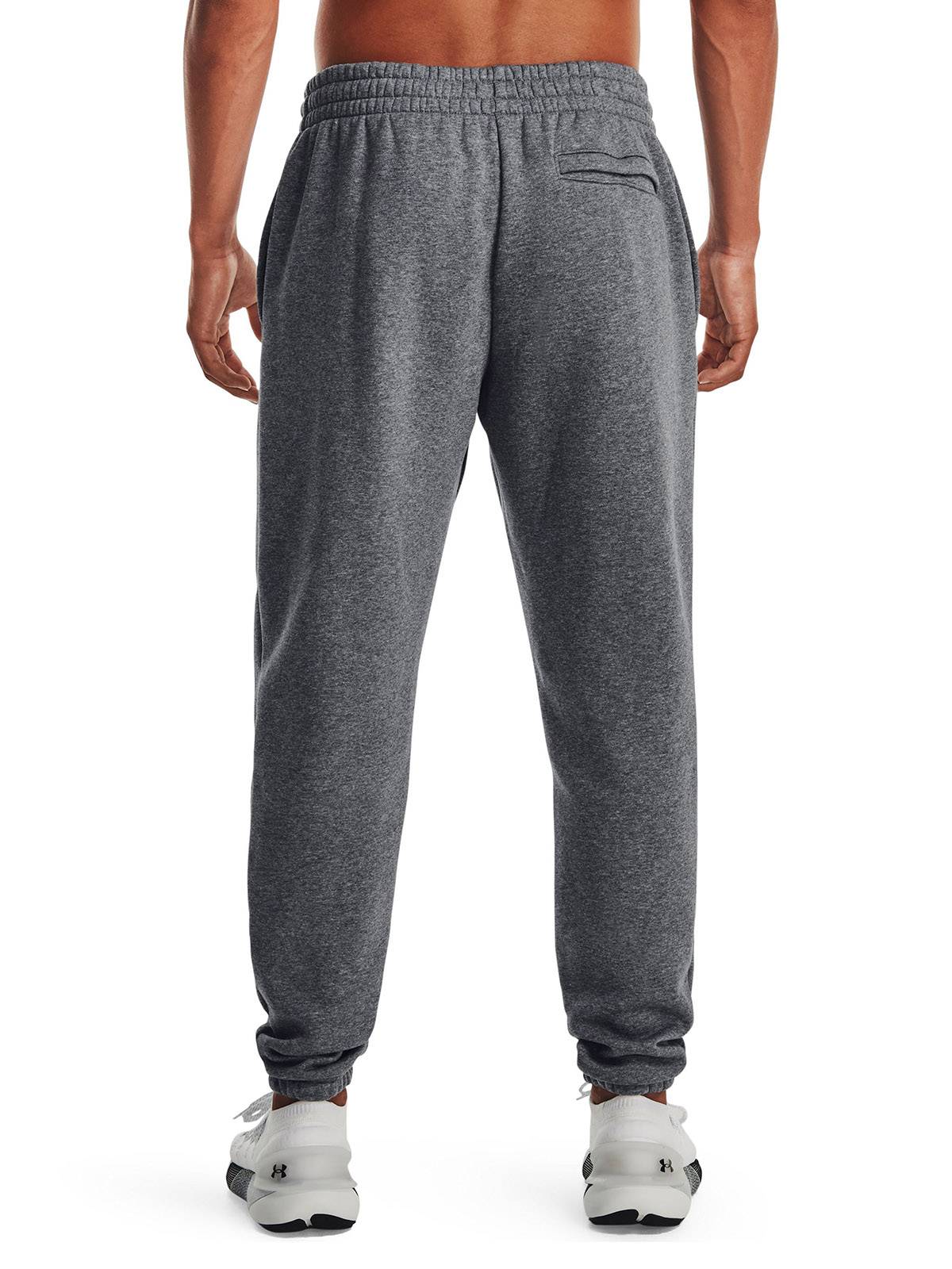 Jogger UA Icon fleece gris para hombre