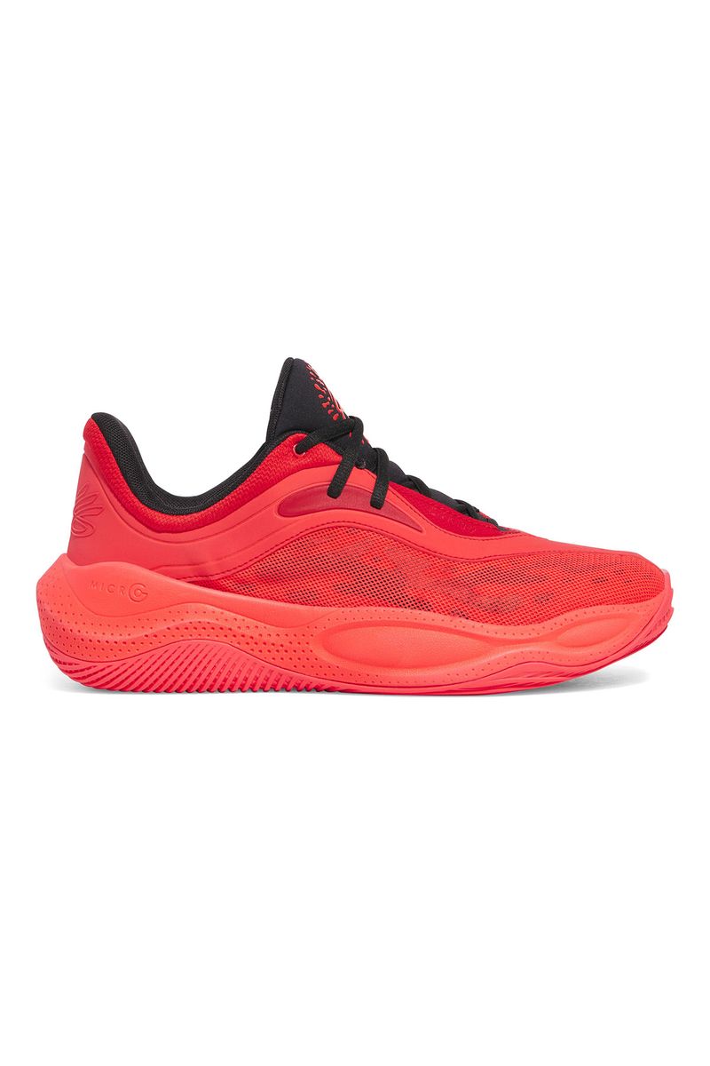 Zapatillas-unisex-Curry-splash-25-Basketball-rojo
