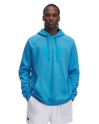 Polerón Under Armour Rival fleece azul para hombre