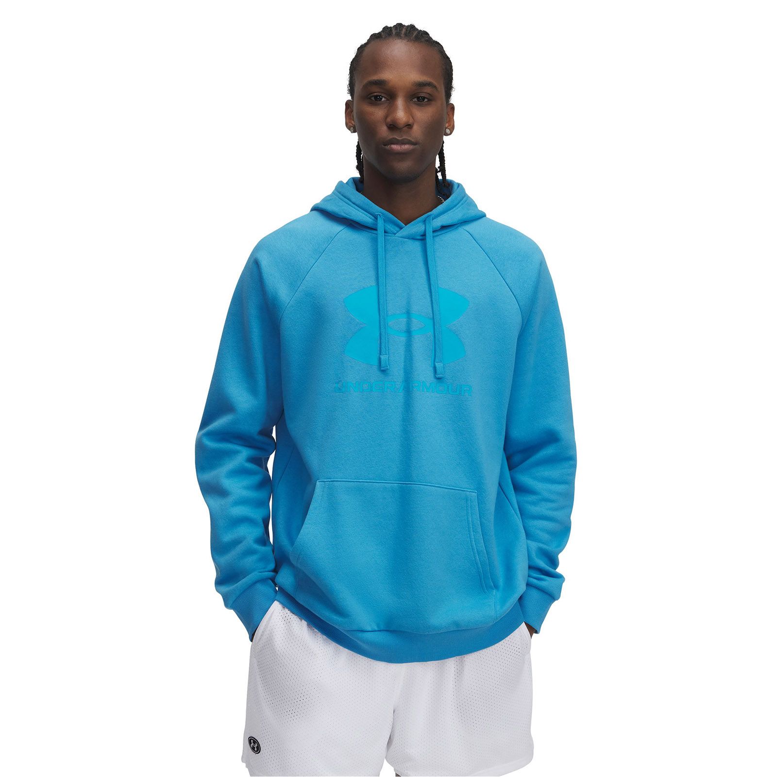 Polerón Under Armour Rival fleece azul para hombre