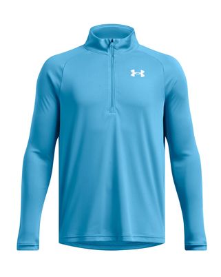 Polerón Under Armour tech 2.0 ½ cierre azul para niños