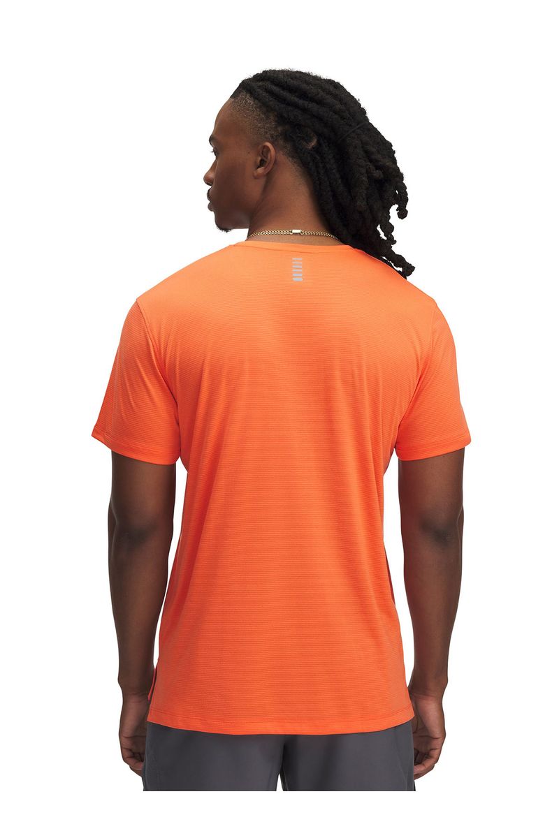 Polera-manga-corta-UA-launch-naranjo-para-hombre