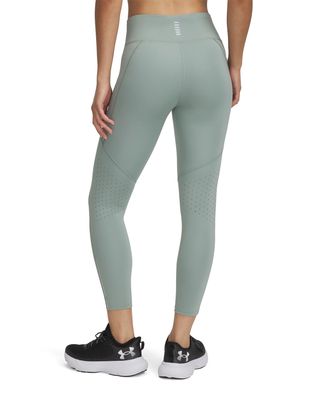 Calzas Under Armour launch verde para mujer