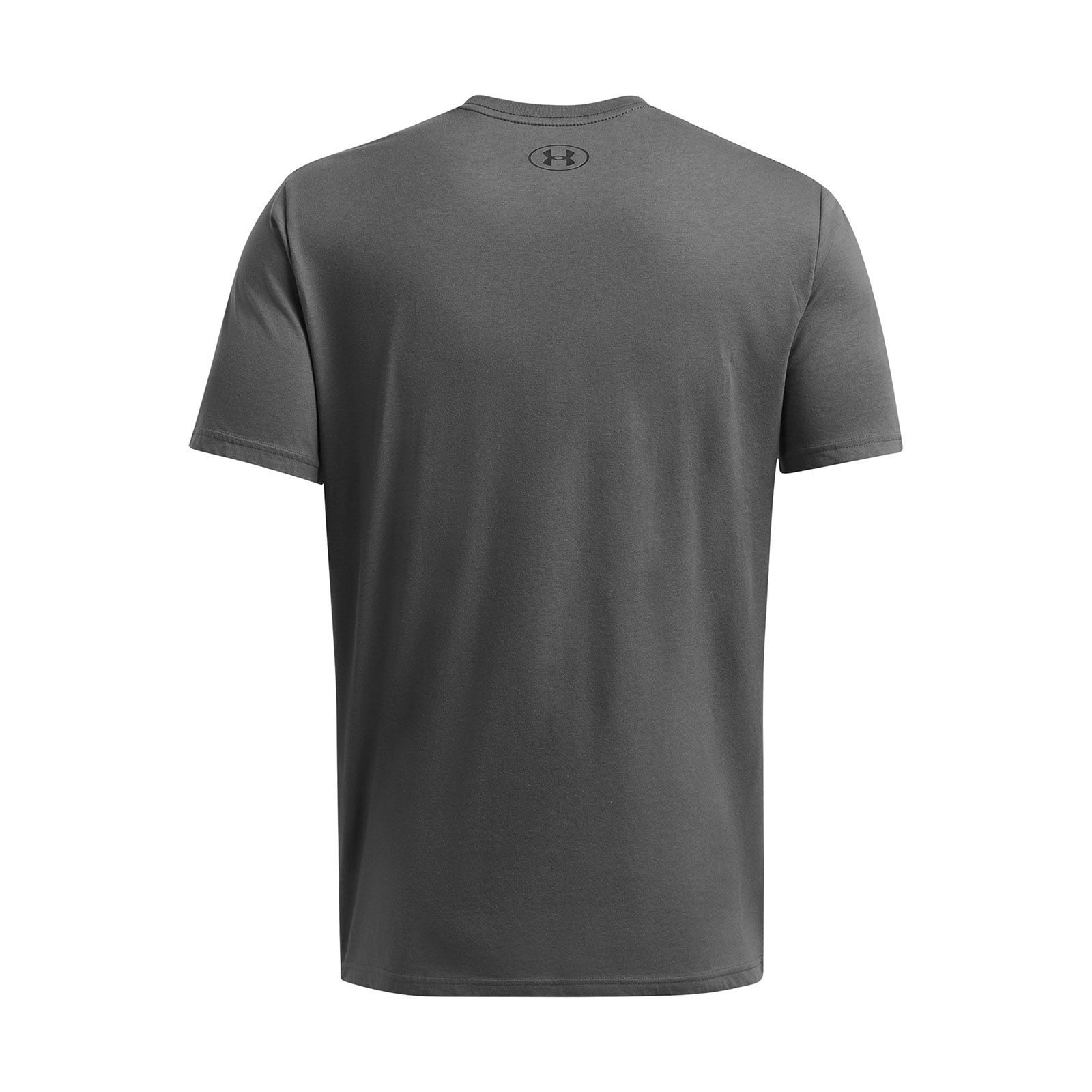 Polera manga corta Under Armour foundation gris para hombre