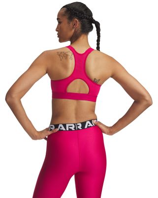 Sostén deportivo Heatgear armour high morado para mujer Under Armour