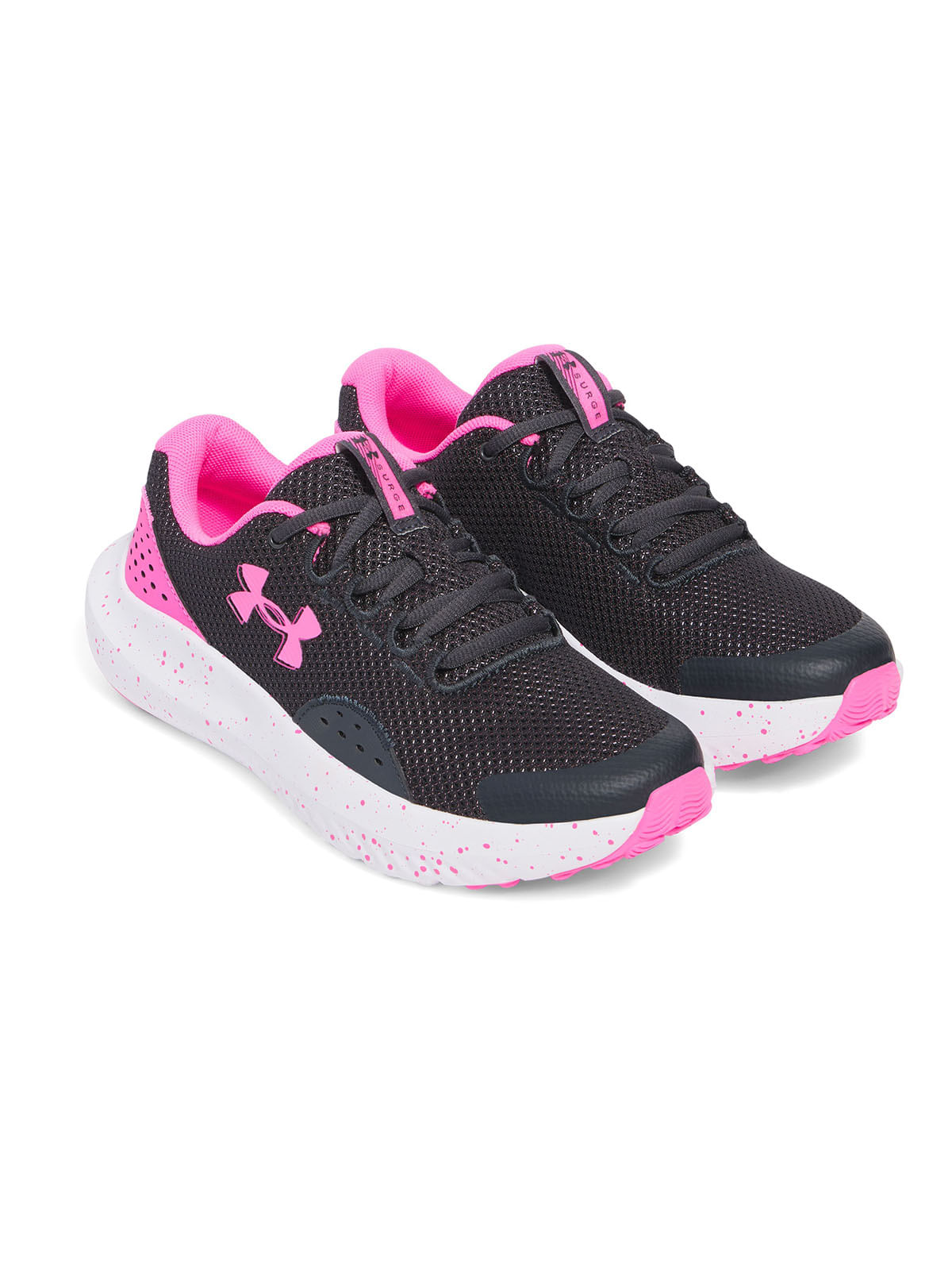 Zapatillas de running UA Surge 4 gris para niñas