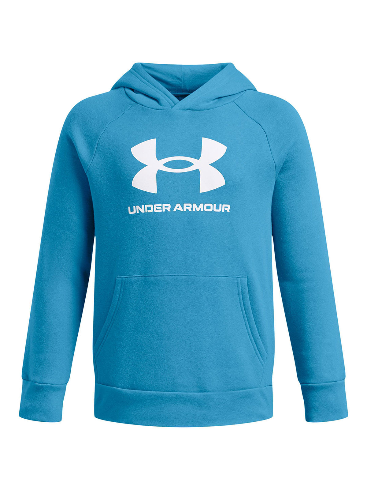 Polerón UA Rival fleece azul para niños