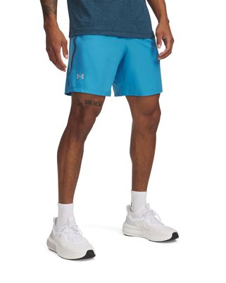 Shorts Under Armour launch 2-en-1 azul para hombre