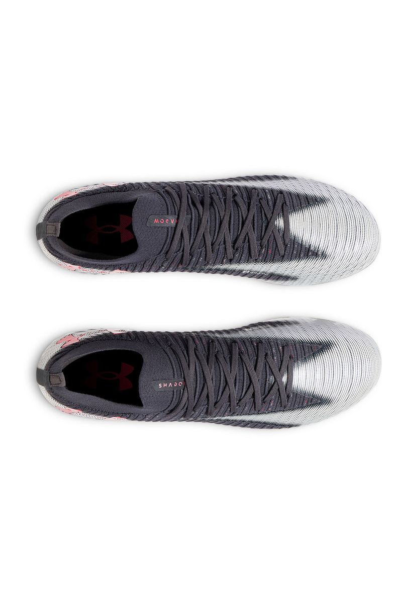 Zapatillas-UA-Shadow-Elite-3-fg-Futbol-gris
