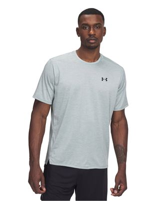 Polera manga corta Under Armour tech vent verde para hombre