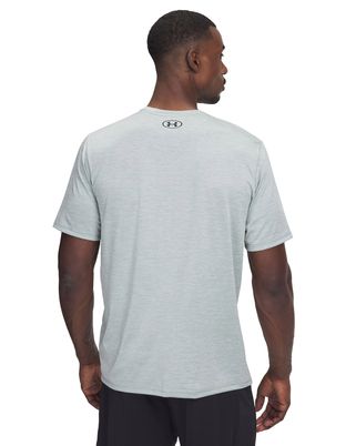 Polera manga corta Under Armour tech vent verde para hombre