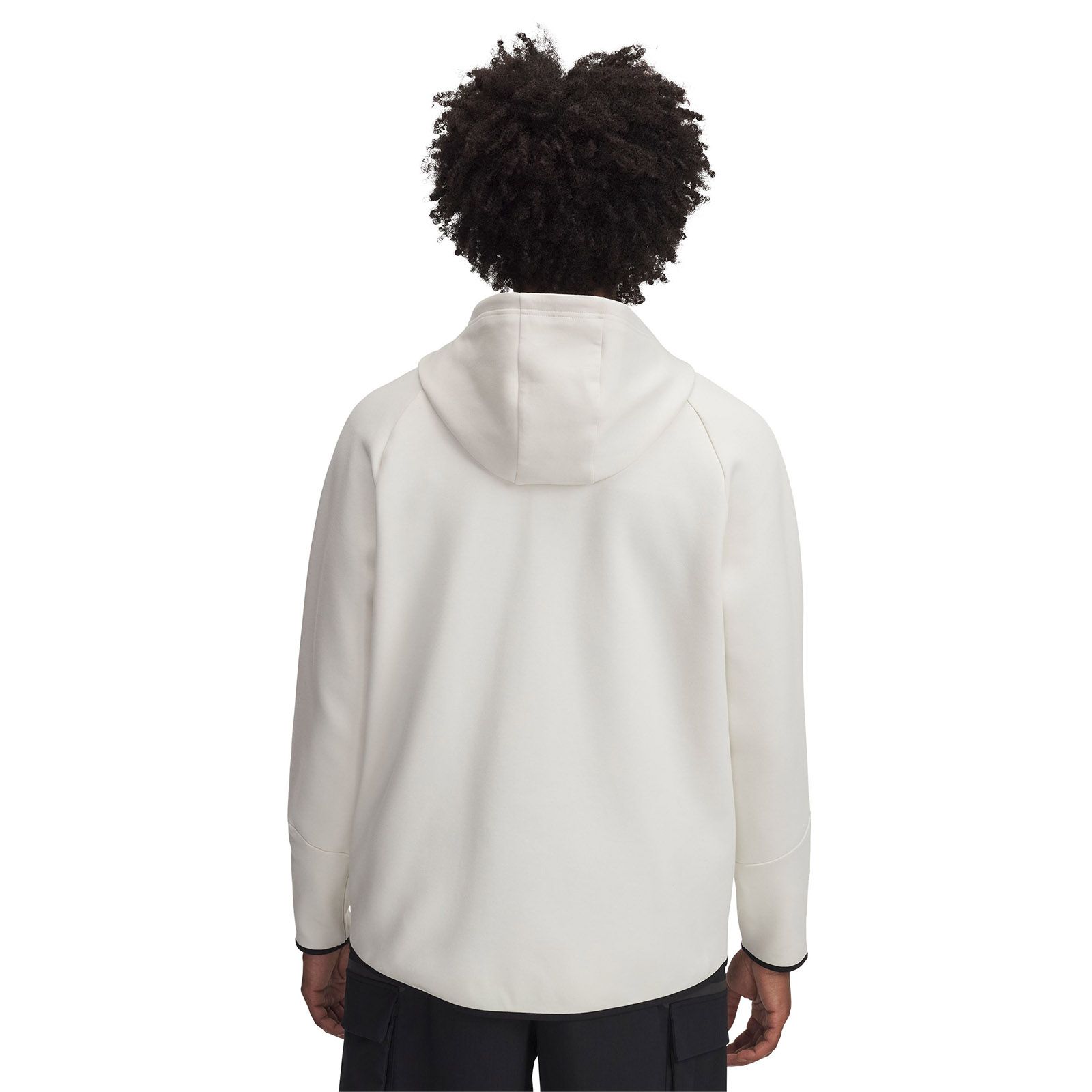 Polerón Under Armour Unstoppable fleece con cierre café para hombre