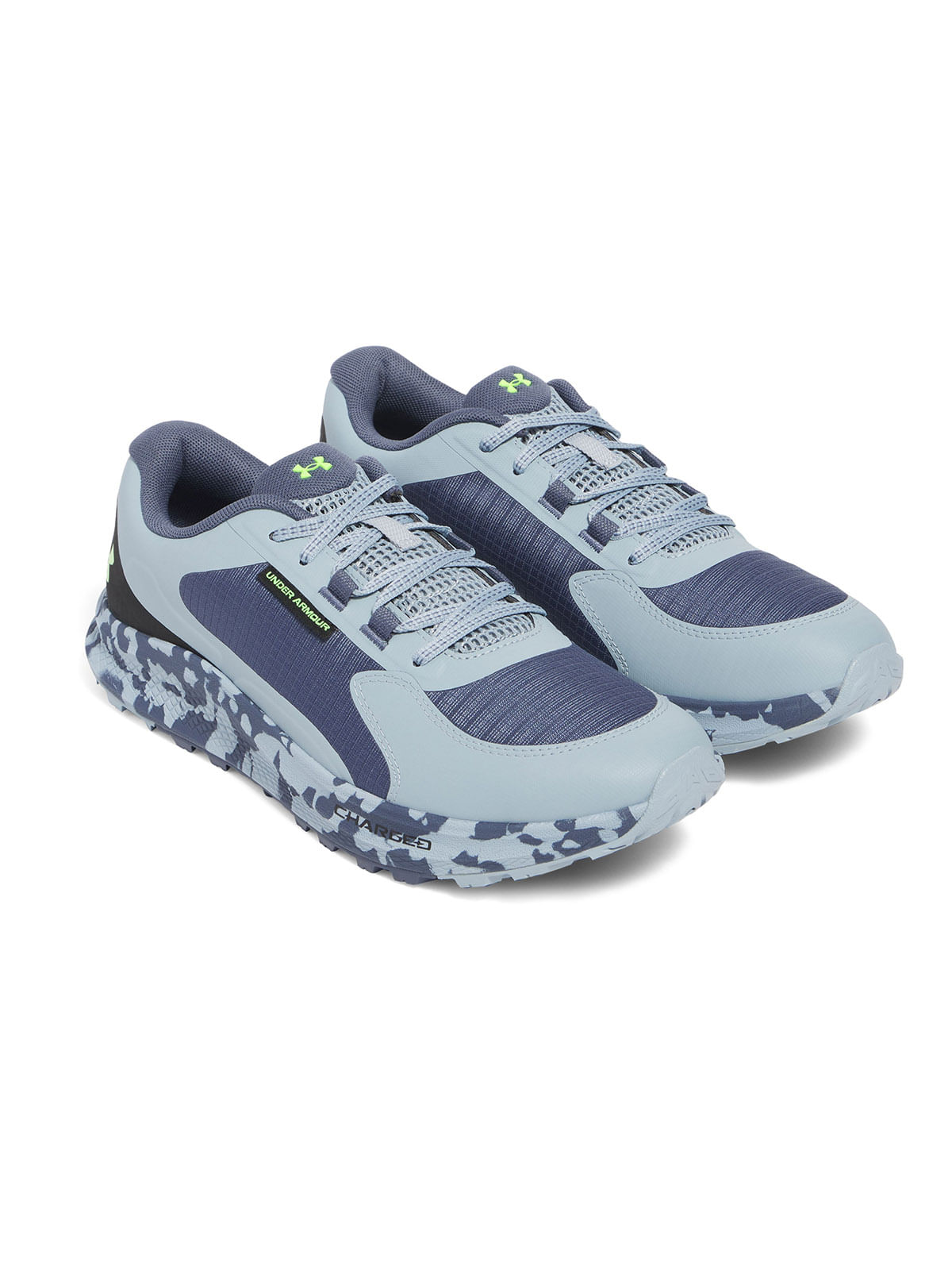Zapatillas de running UA bandit trail 3 gris para hombre