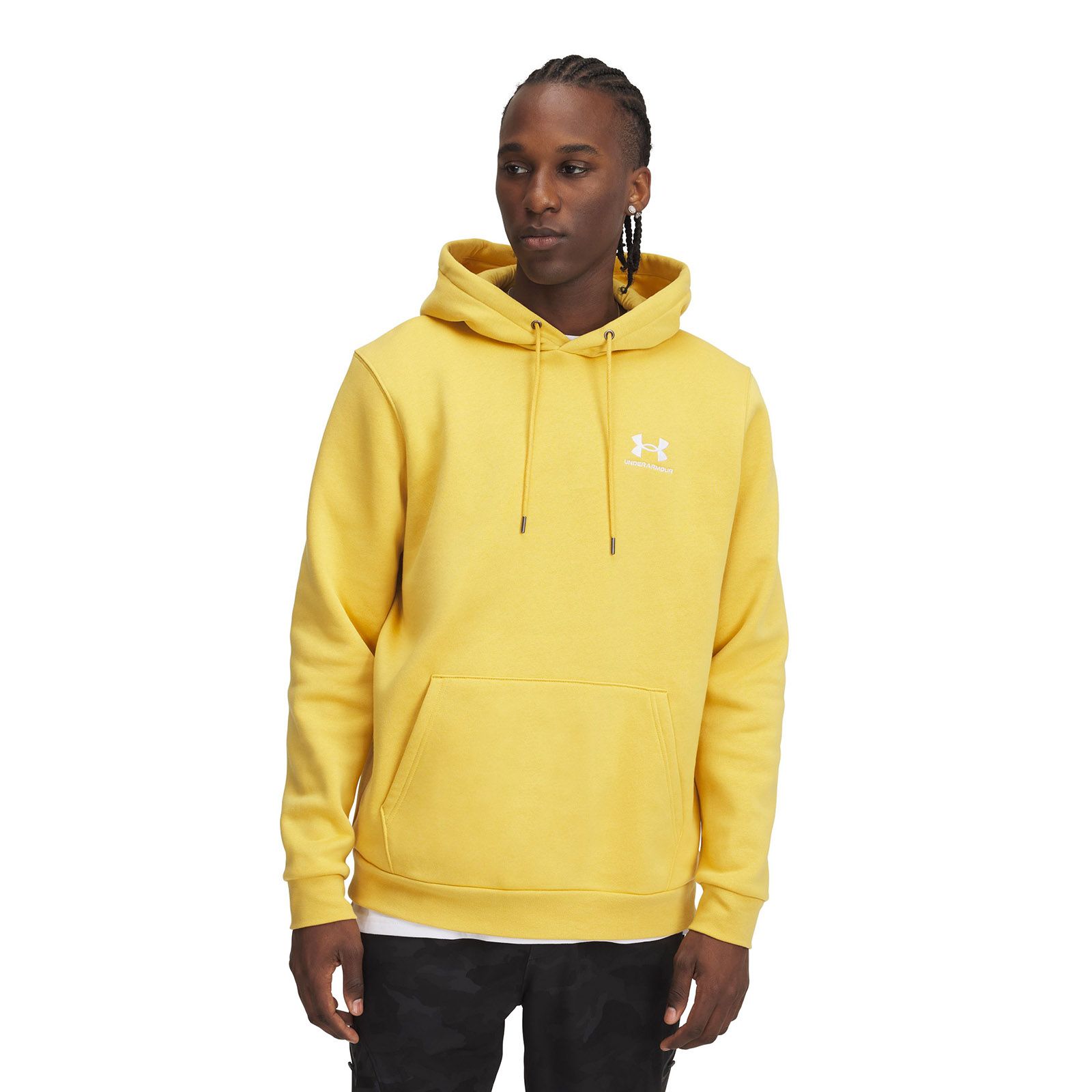 Polerón Under Armour Icon fleece amarillo para hombre