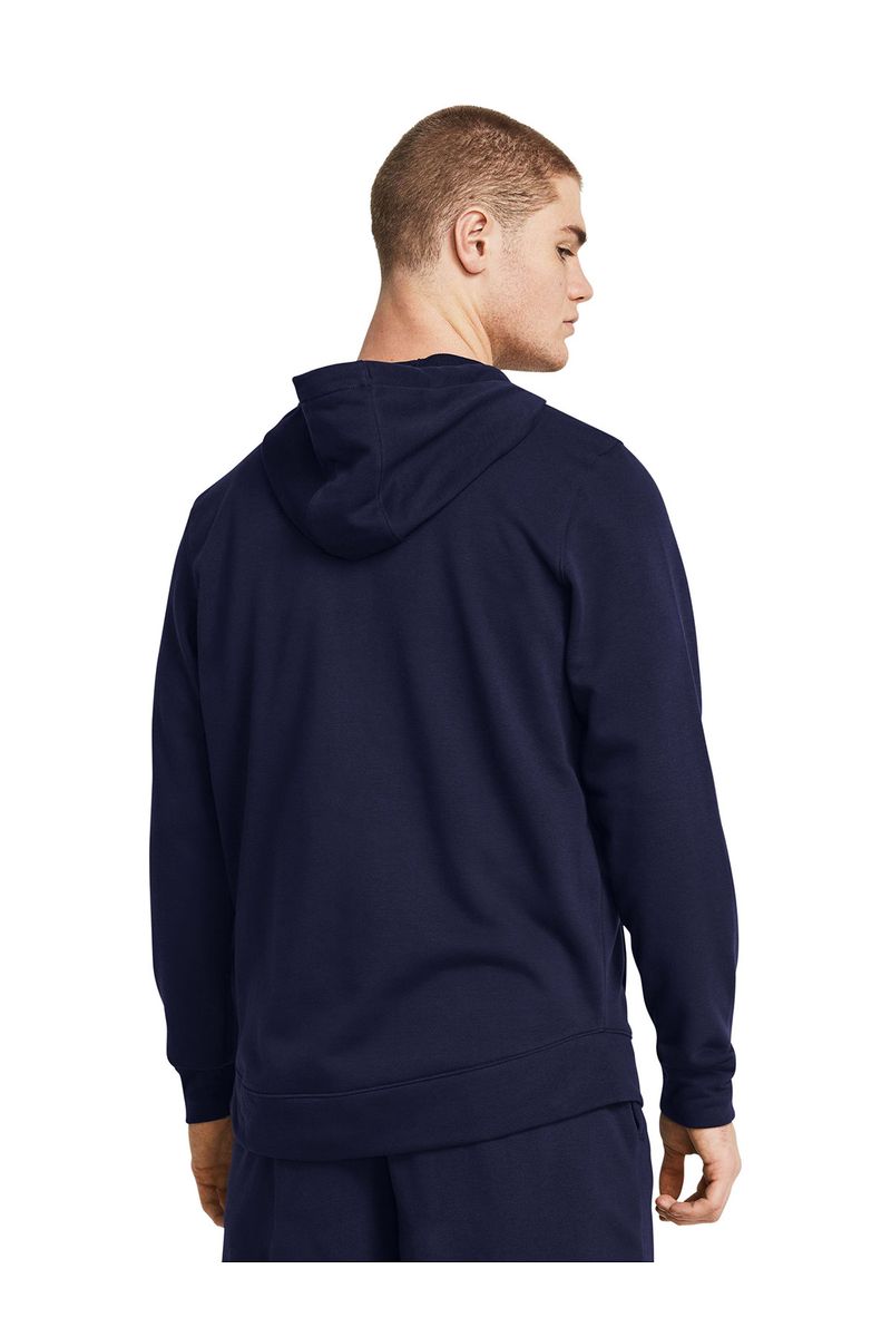 Poleron-UA-Rival-terry-con-cierre-azul-marino-para-hombre