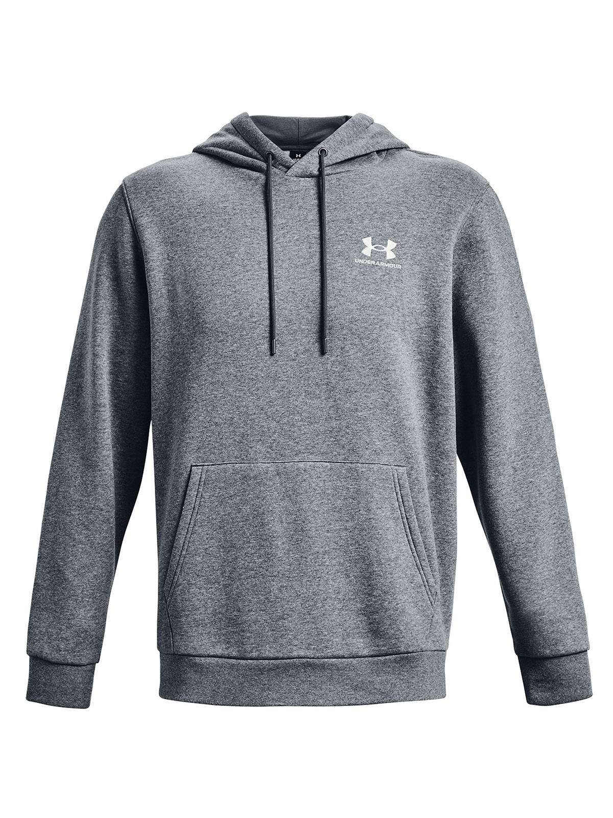 Polerón UA Icon fleece gris para hombre