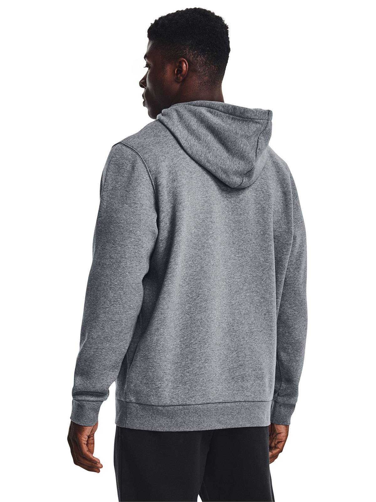 Polerón UA Icon fleece gris para hombre