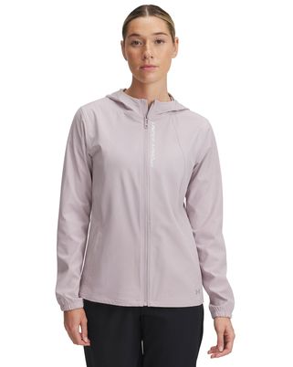 Chaqueta Under Armour outrun the storm gris para mujer