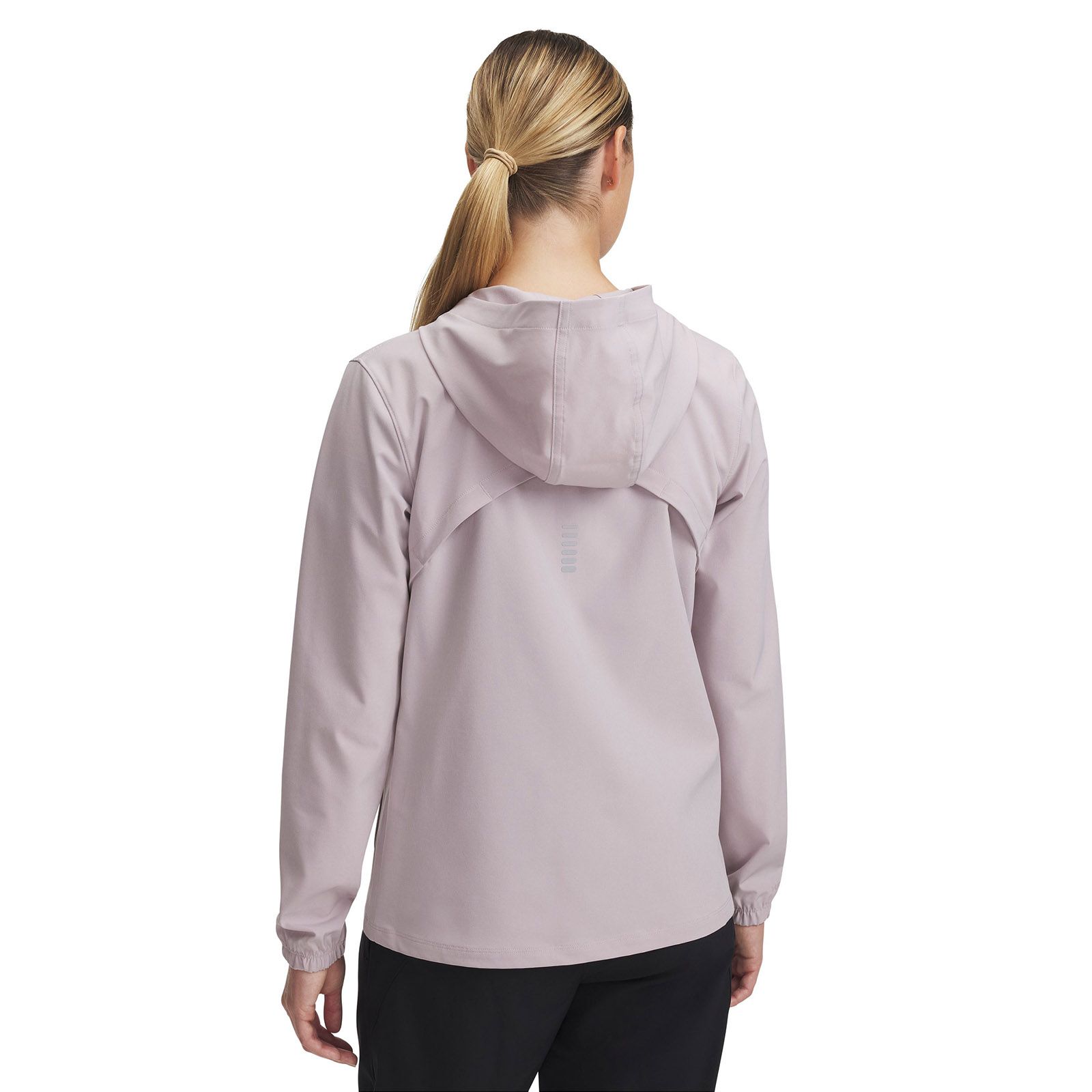 Chaqueta Under Armour outrun the storm gris para mujer