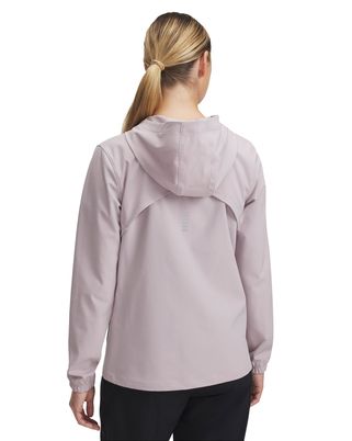 Chaqueta Under Armour outrun the storm gris para mujer