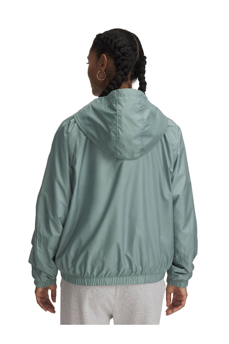 Cortaviento-mujer-UA-Rival-sport-verde