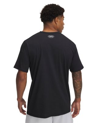 Polera manga corta Under Armour cCamo chest negro para hombre