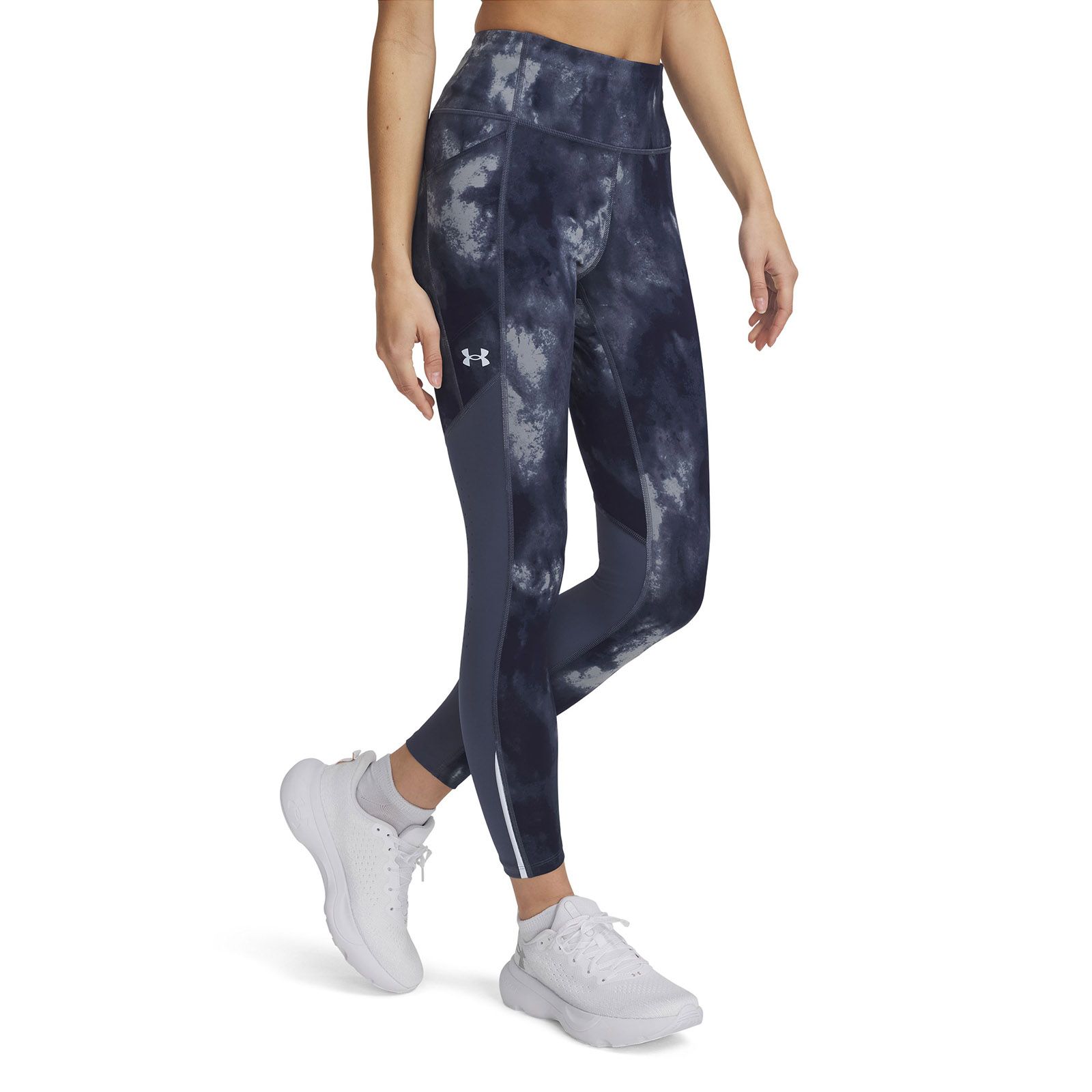 Calzas Under Armour launch gris para mujer