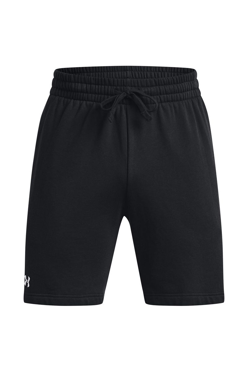 Shorts-UA-Rival-fleece-negro-para-hombre