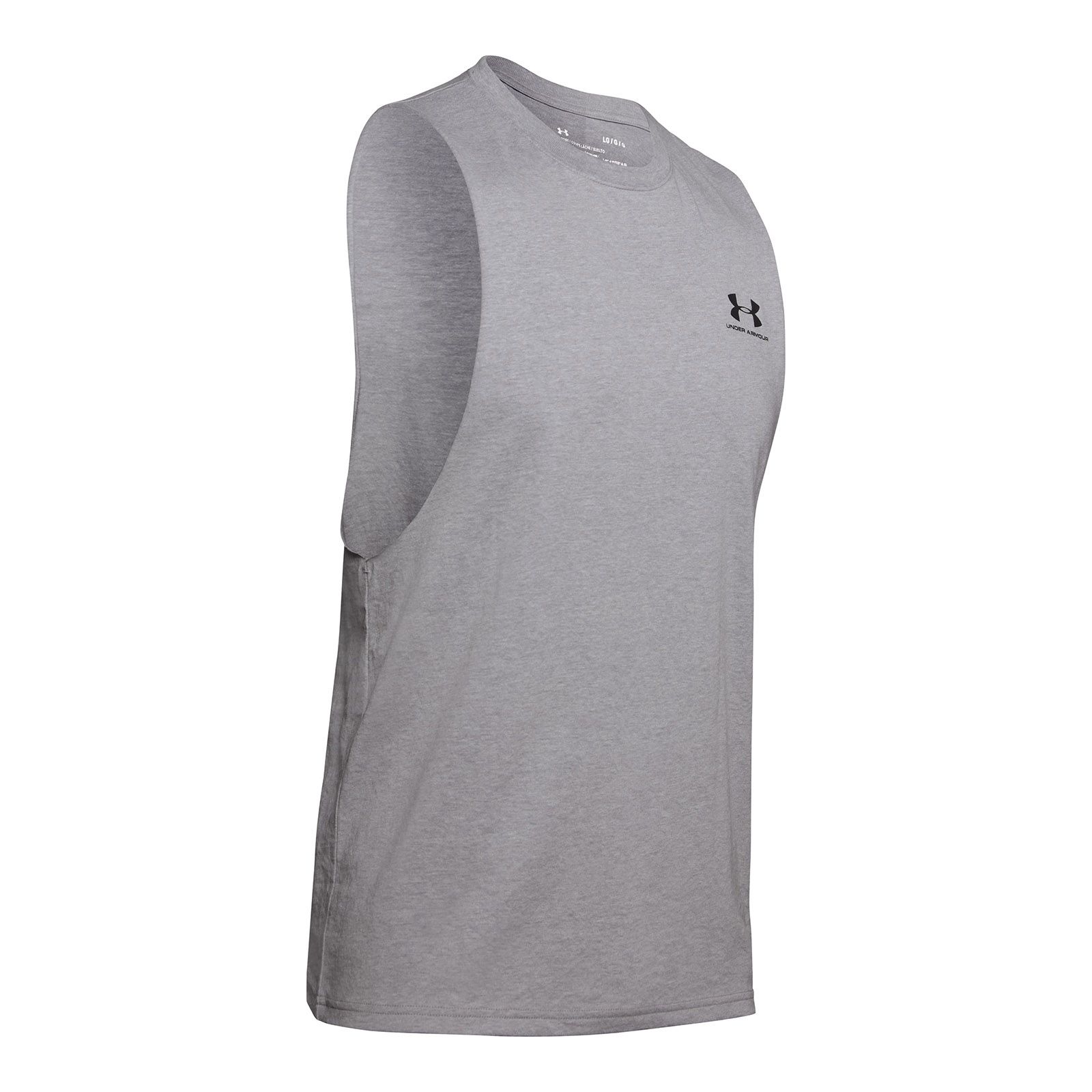 Polera sin mangas UALeft Chest para hombre