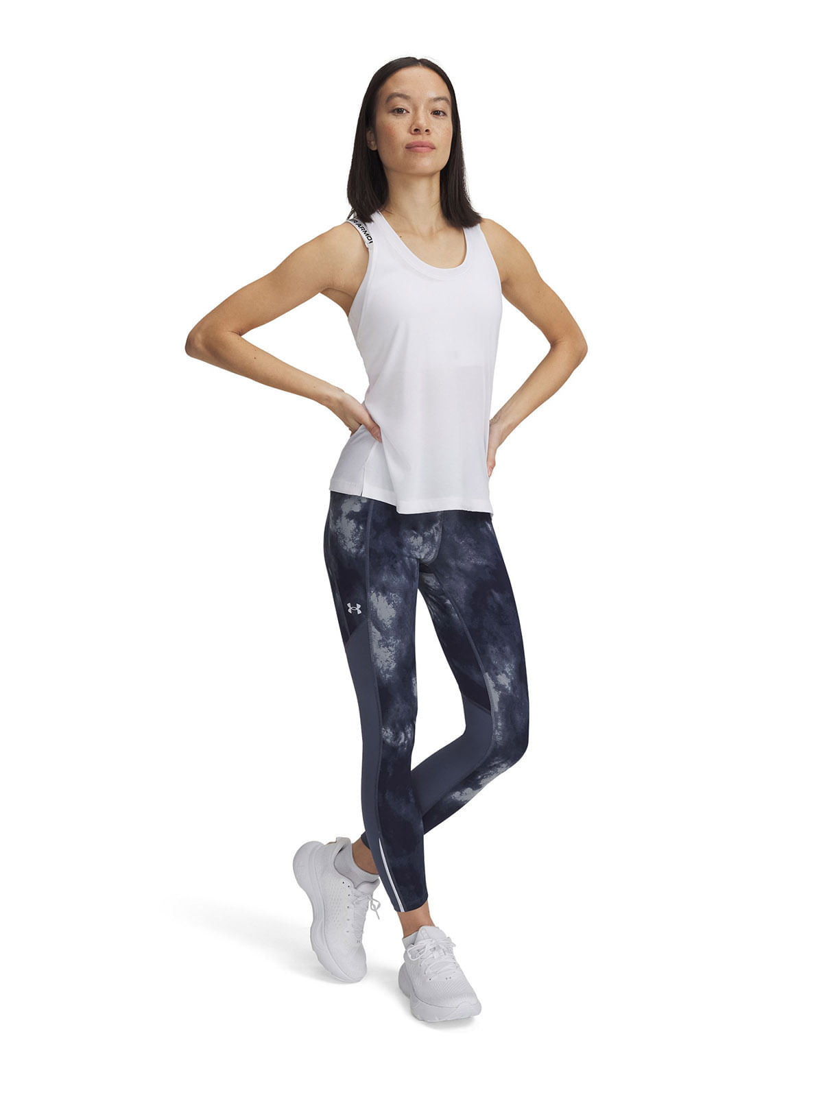 Calzas UA launch gris para mujer