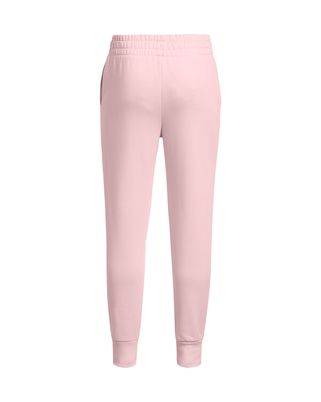 Jogger Under Armour Rival fleece rosado para niñas