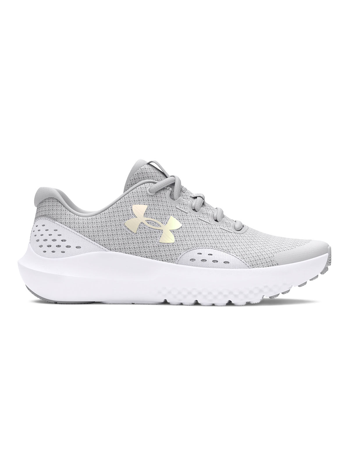 Zapatillas de running UA Surge 4 gris para niñas
