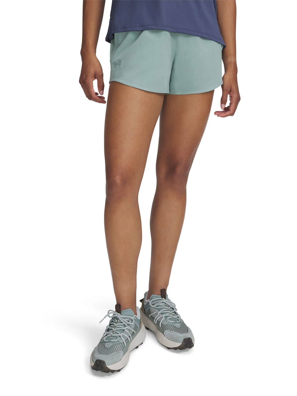 Shorts UA vanish verde para mujer