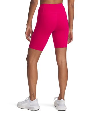Calzas Under Armour motion bike shorts morado para mujer