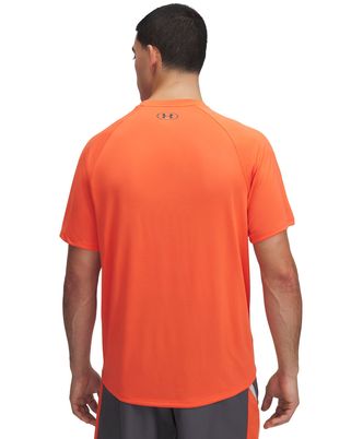 Polera manga corta Under Armour tech 2.0 naranjo para hombre