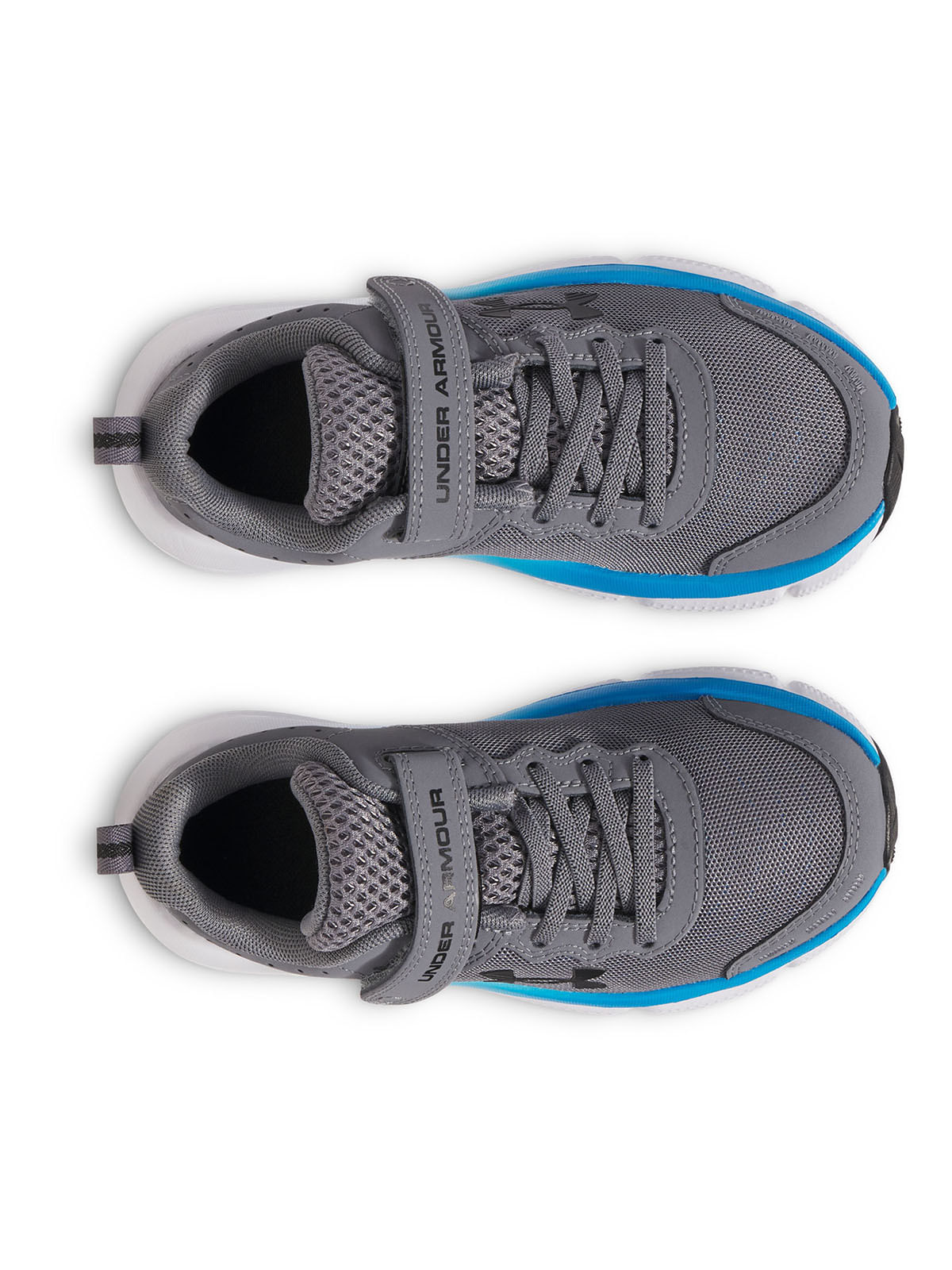 Zapatillas de running UA Assert 10 AC gris para niños